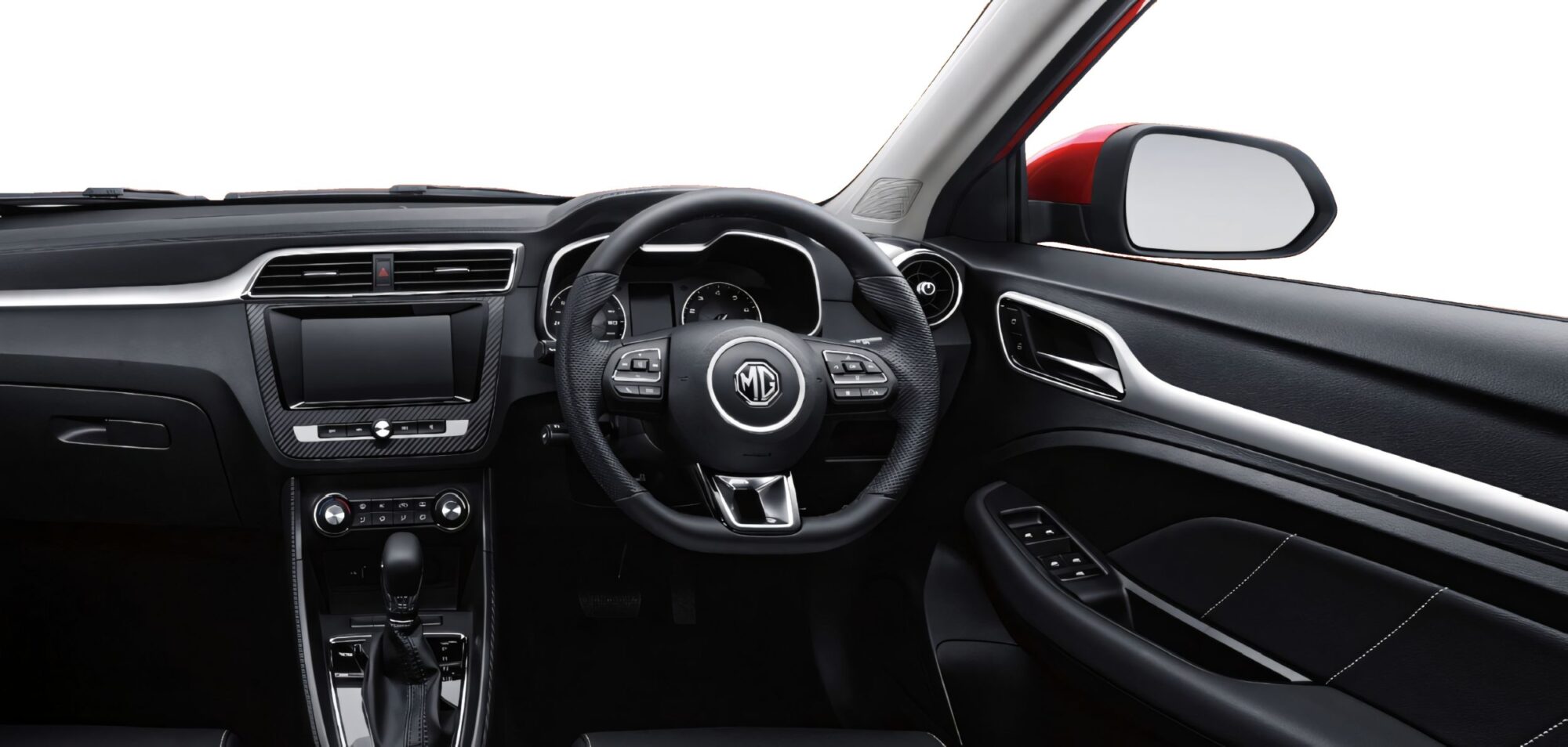 mg zs drivers dash